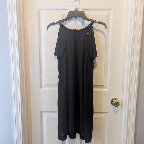 fab'rik Dresses & Skirts - Fab Rik midi slip little black dress - Medium